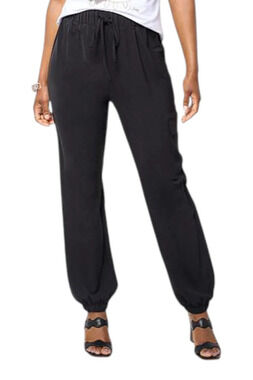 In Earnest Women's Easy Pull-On Cargo Pant Black - Regular